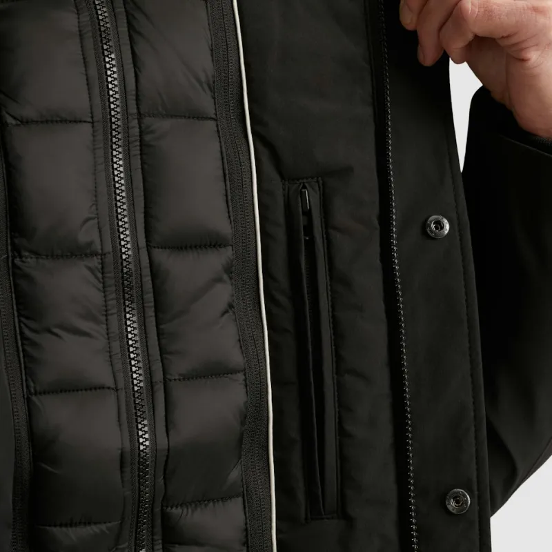 Vanguard Jacken*V-DOUBLE COAT jet black