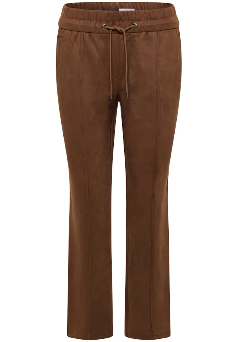 Cecil Hosen*Velourshose mocha caramel