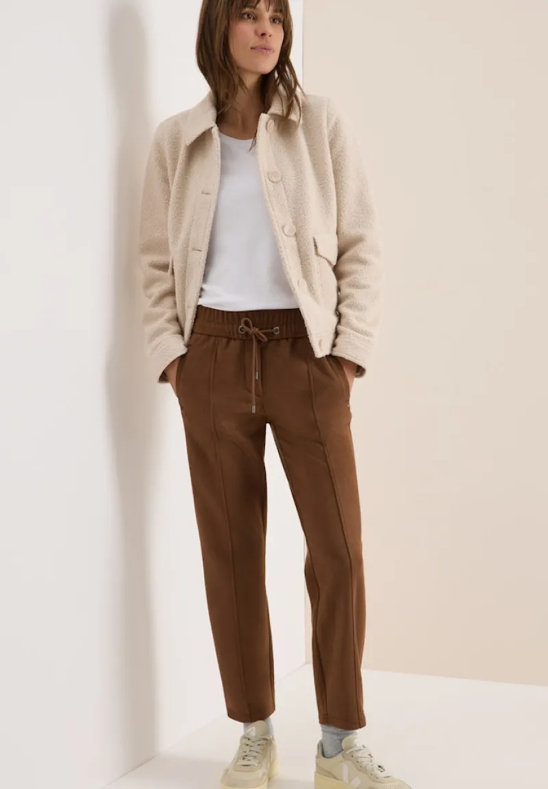 Cecil Hosen*Velourshose mocha caramel