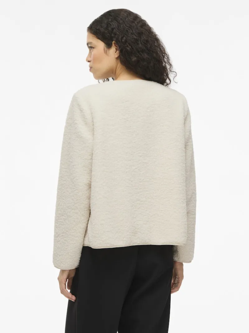 Vila Jacken*VIADA TEDDY JACKET birch