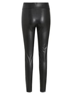 Vila Hosen*VIBARB COATED HW LEGGING - NOOS Black