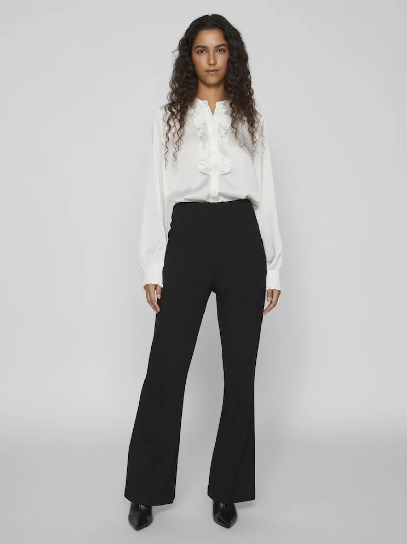 Vila Hosen*VIBILLIE HW PANTS - NOOS black beauty