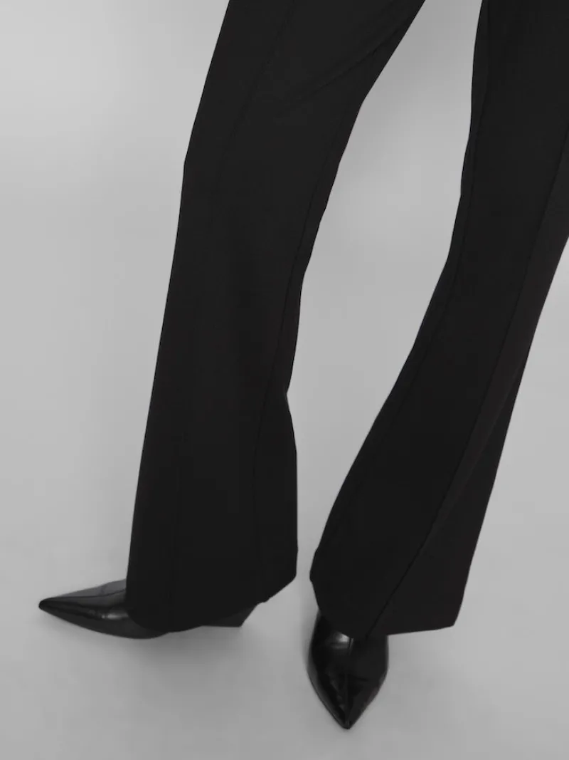 Vila Hosen*VIBILLIE HW PANTS - NOOS black beauty