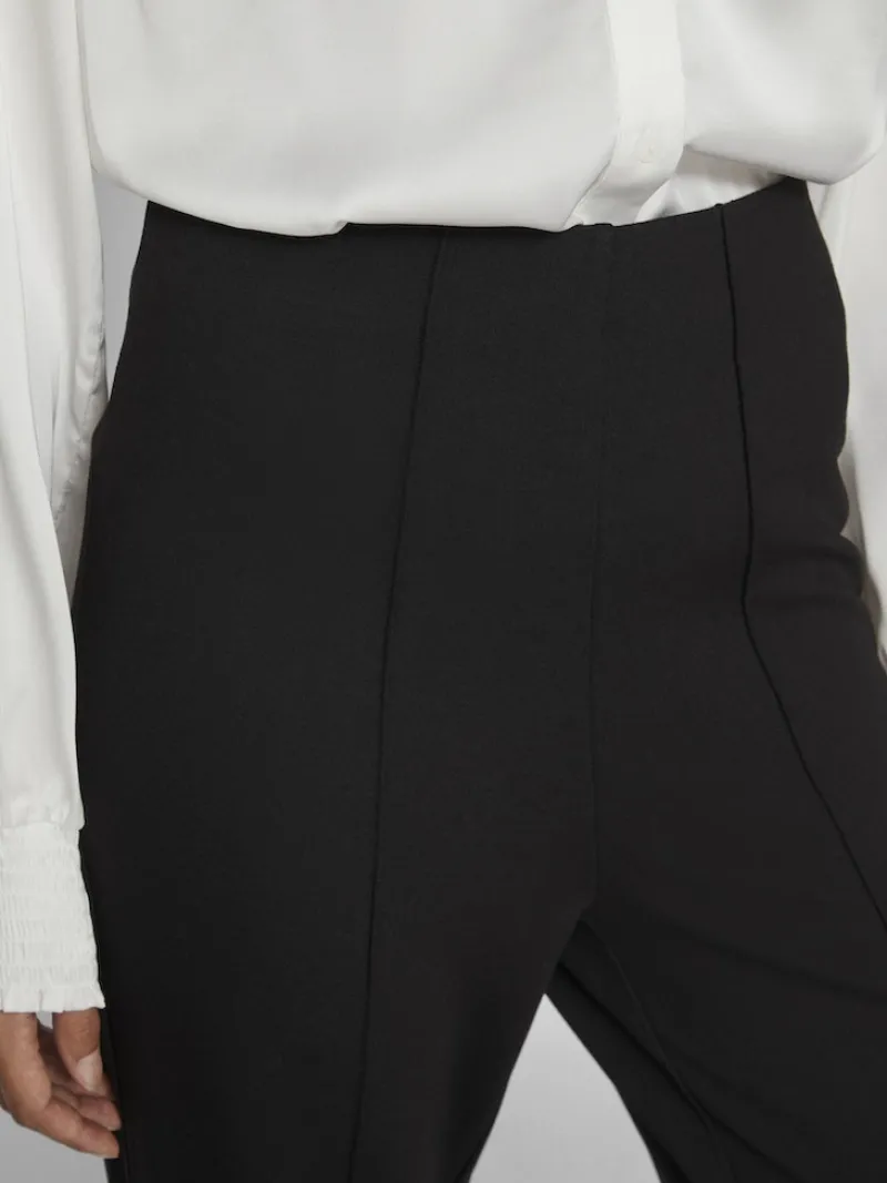 Vila Hosen*VIBILLIE HW PANTS - NOOS black beauty