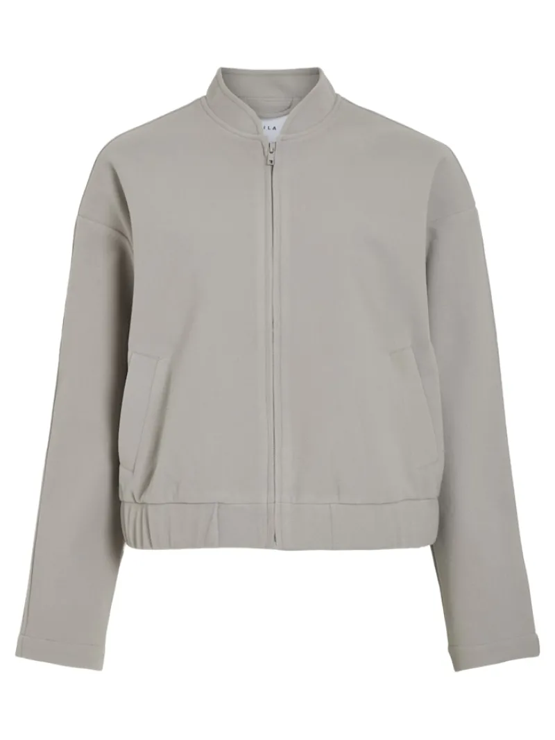 Vila Pullover & Sweatshirts*VIBOMBY JACKET gray violet