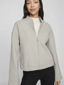 Vila Pullover & Sweatshirts*VIBOMBY JACKET gray violet