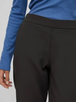 Vila Hosen*VICARRIE LOWNY RW SLIM 7/8 PANT - NOOS Black