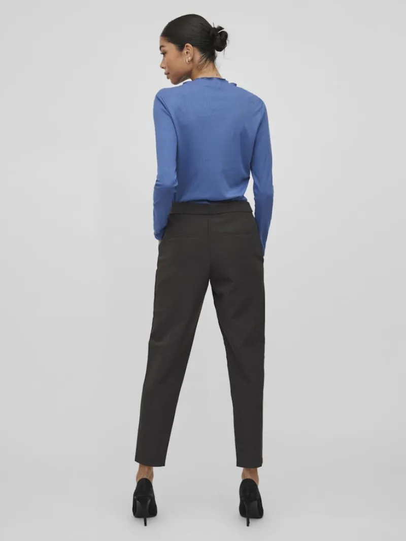 Vila Hosen*VICARRIE LOWNY RW SLIM 7/8 PANT - NOOS Black