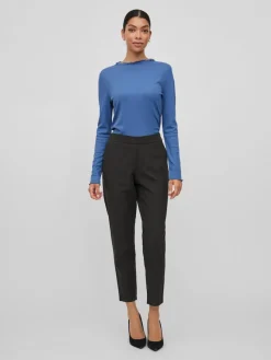 Vila Hosen*VICARRIE LOWNY RW SLIM 7/8 PANT - NOOS Black