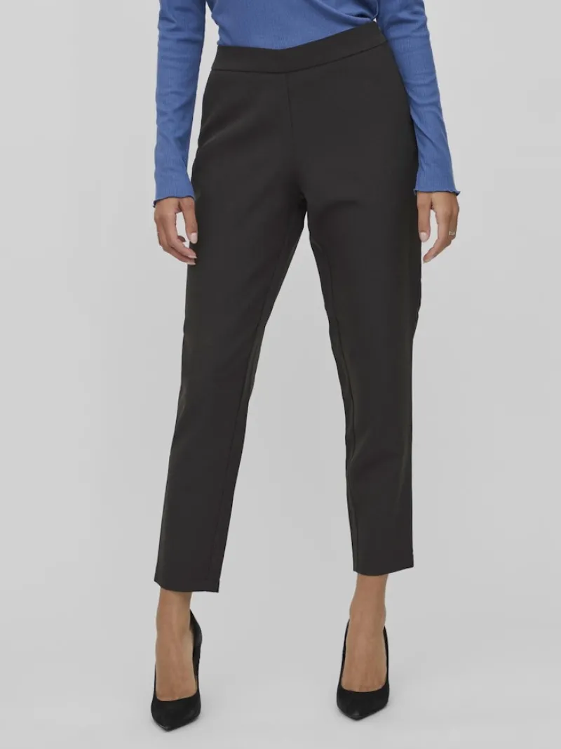 Vila Hosen*VICARRIE LOWNY RW SLIM 7/8 PANT - NOOS Black