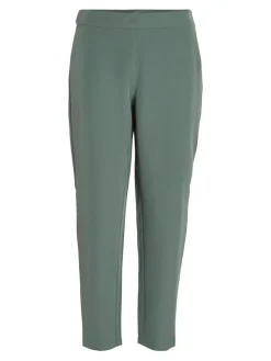 Vila Hosen*VICARRIE LOWNY RW SLIM 7/8 PANT - NOOS duck green