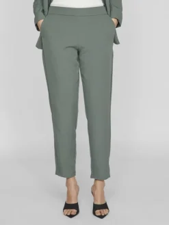 Vila Hosen*VICARRIE LOWNY RW SLIM 7/8 PANT - NOOS duck green