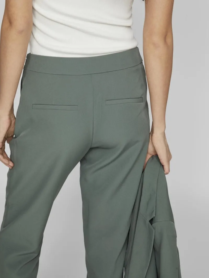 Vila Hosen*VICARRIE LOWNY RW SLIM 7/8 PANT - NOOS duck green