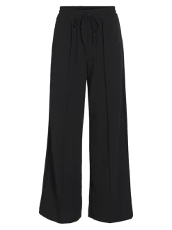 Vila Hosen*VICLUA HW WIDE PANTS-NOOS black beauty