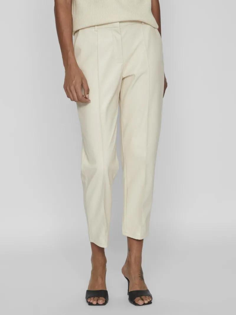 Vila Hosen*VIDAGMAR RW 7/8 COATED PANTS - NOOS birch