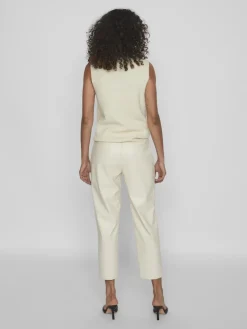 Vila Hosen*VIDAGMAR RW 7/8 COATED PANTS - NOOS birch