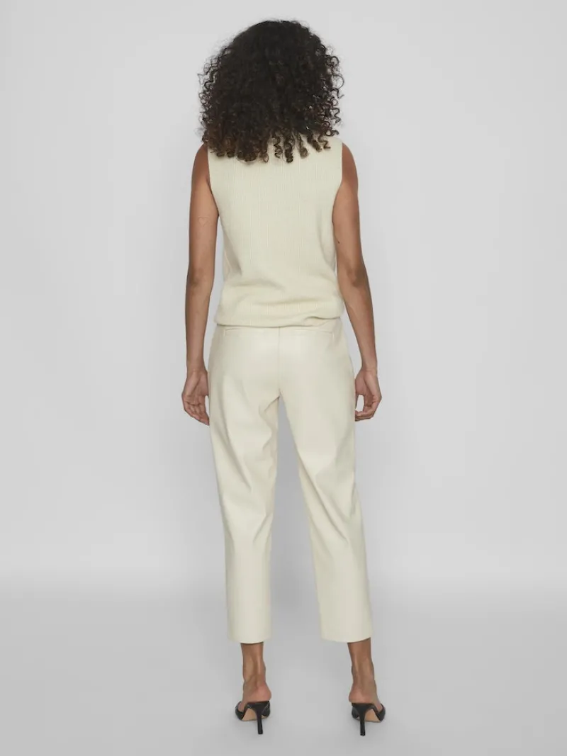 Vila Hosen*VIDAGMAR RW 7/8 COATED PANTS - NOOS birch