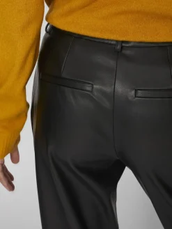 Vila Hosen*VIDAGMAR RW 7/8 COATED PANTS - NOOS Black