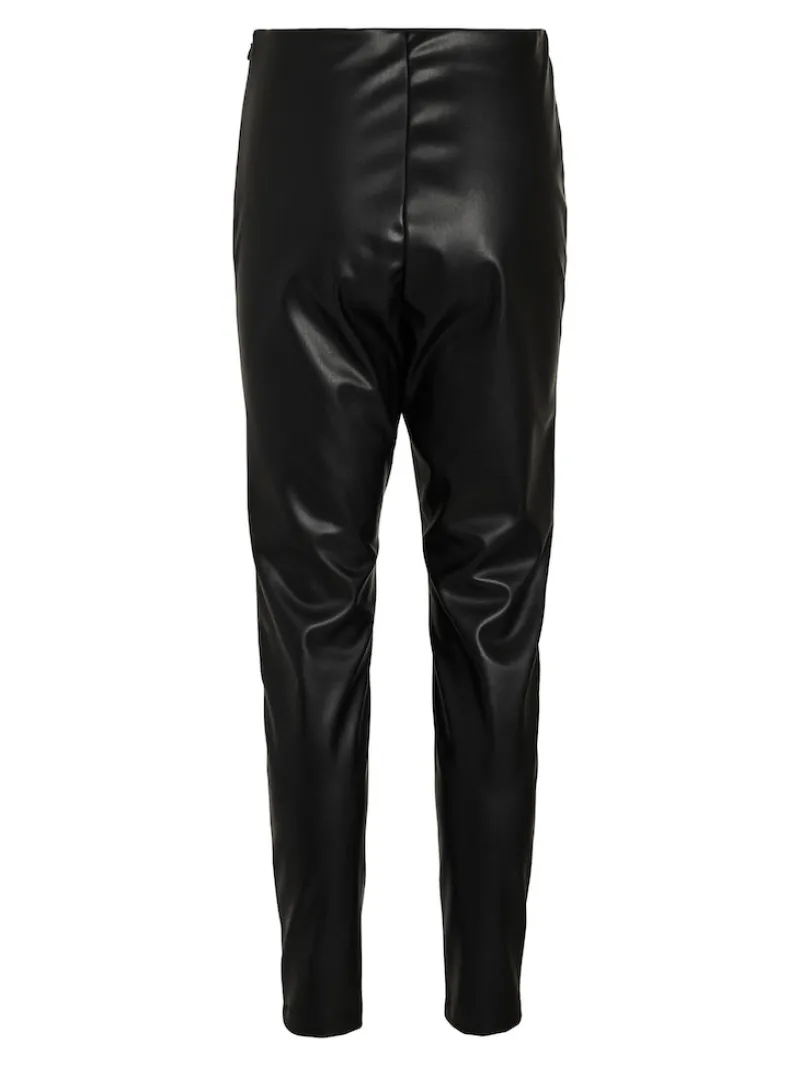 Vila Hosen*VIDAGMAR RWRE NEW COATED LEGGING/PB Black