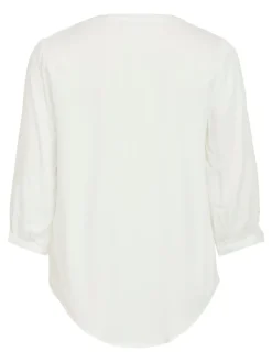 Vila Blusen*VIDANIA 3/4 SHIRT/SU - NOOS Snow White