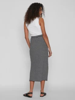 Vila Röcke*VIDARLING HW MAXI SKIRT - NOOS Black