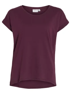 Vila Shirts*VIDREAMERS NEW PURE T-SHIRT-NOOS winter bloom