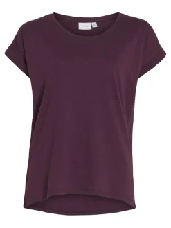 Vila Shirts*VIDREAMERS NEW PURE T-SHIRT-NOOS winter bloom