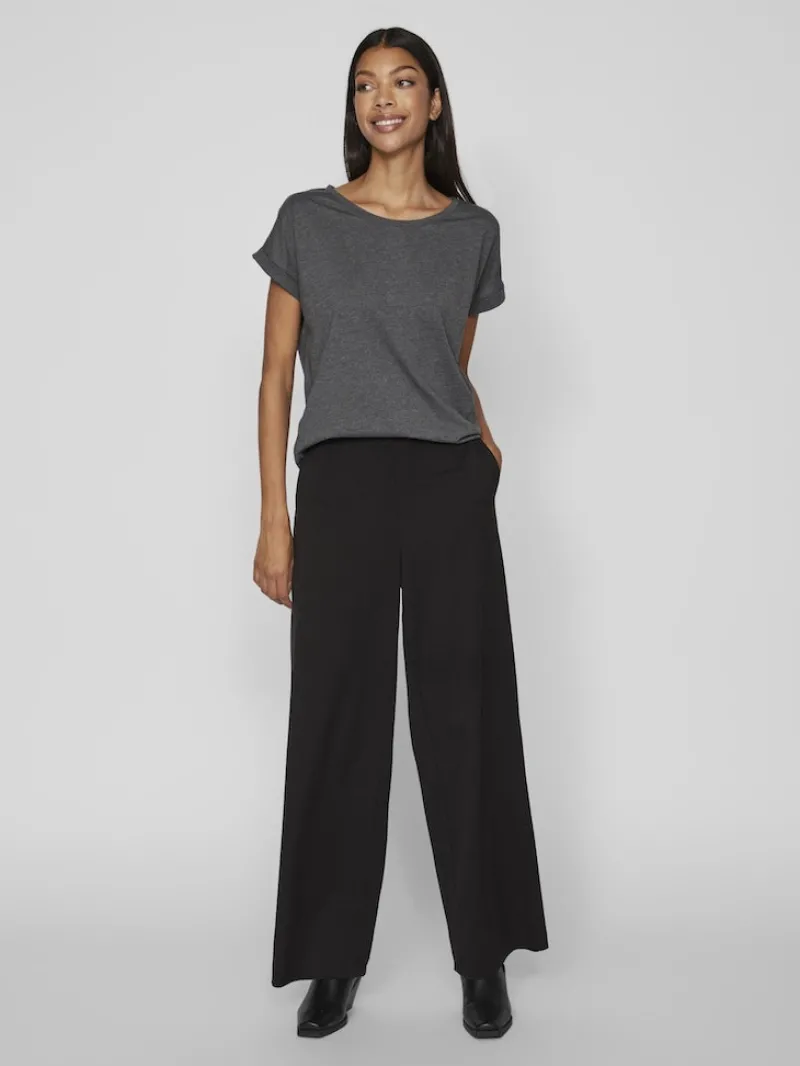 Vila Shirts*VIDREAMERS NEW PURE T-SHIRT-NOOS Dark Grey Melange