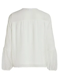 Vila Blusen*VIEDEE L/S TOP - NOOS Snow White