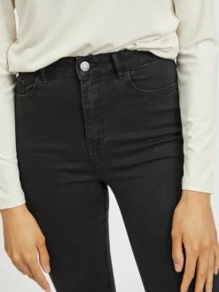 Vila Jeans*VIEKKO HWSK 7/8 JEANS/SU - NOOS Black