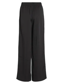 Vila Hosen*VIELLETTE HW WIDE PANTS-NOOS Black