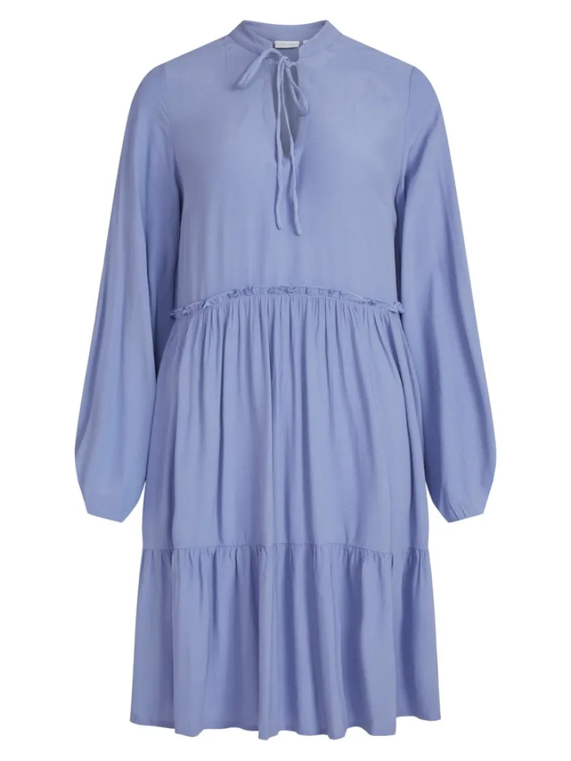 Vila Kleider*VIFINI L/S DRESS/SU - NOOS English Manor
