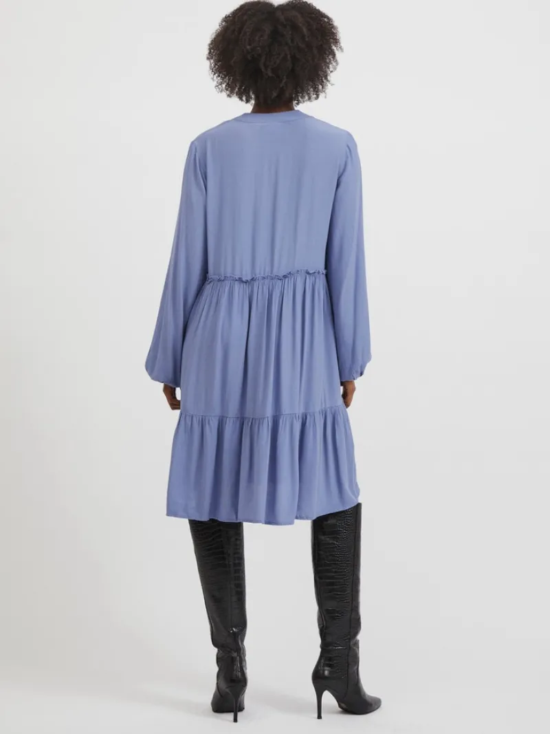 Vila Kleider*VIFINI L/S DRESS/SU - NOOS English Manor