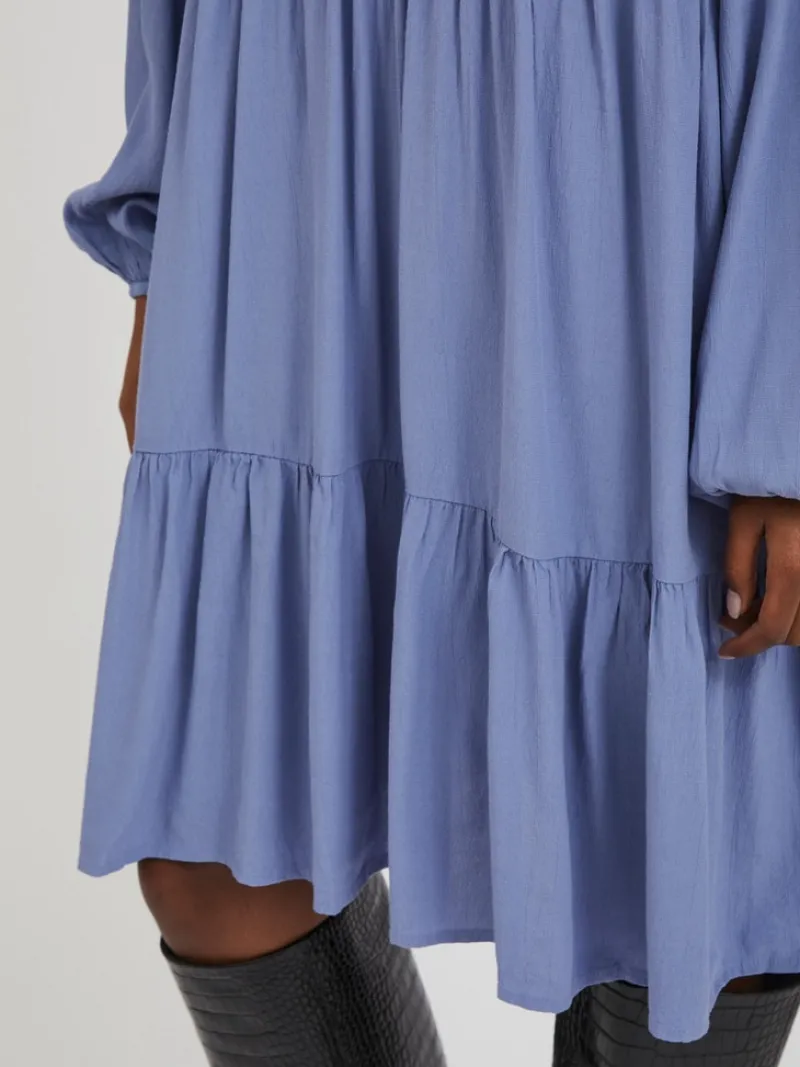 Vila Kleider*VIFINI L/S DRESS/SU - NOOS English Manor