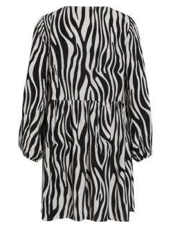 Vila Kleider*VIFINI L/S SHORT DRESS - NOOS black 3
