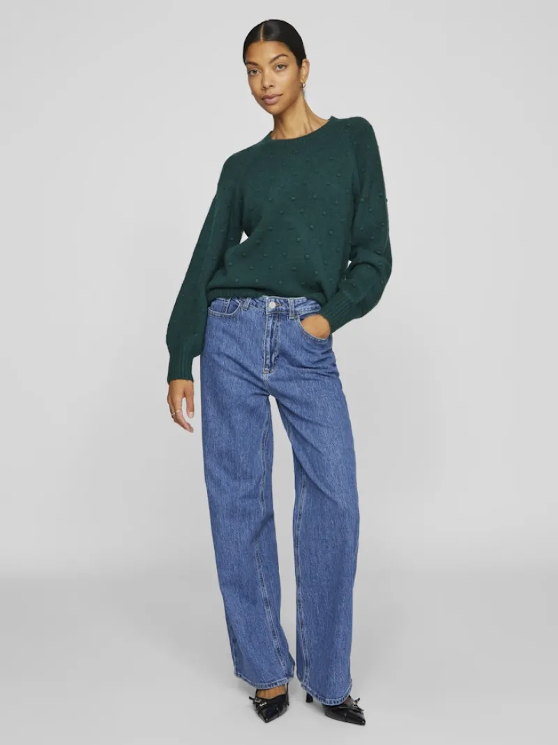 Vila Jeans*VIFREYA JAF HW JEANS - NOOS Medium Blue Denim