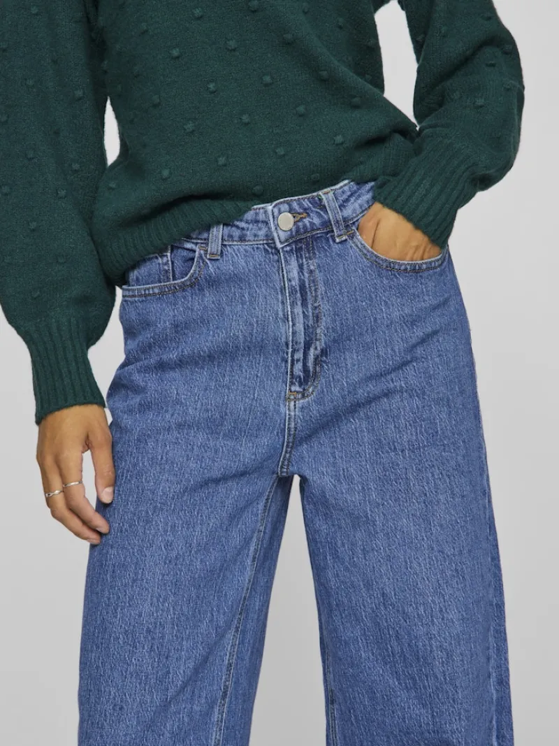 Vila Jeans*VIFREYA JAF HW JEANS - NOOS Medium Blue Denim