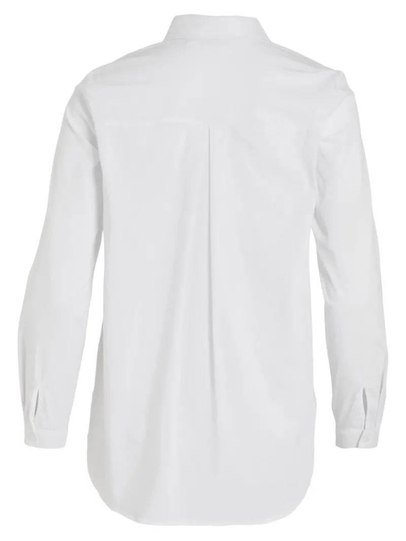 Vila Blusen*VIGIMAS L/S SHIRT - NOOS optical snow