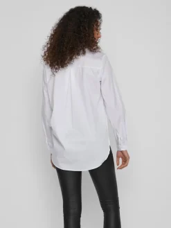 Vila Blusen*VIGIMAS L/S SHIRT - NOOS optical snow