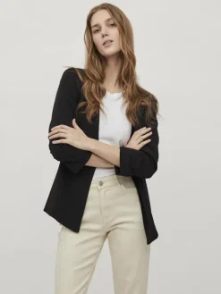Vila Jacken*VIHER NEW 3/4 BLAZER -NOOS Black