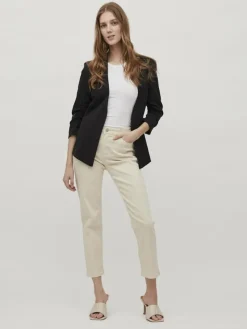 Vila Jacken*VIHER NEW 3/4 BLAZER -NOOS Black