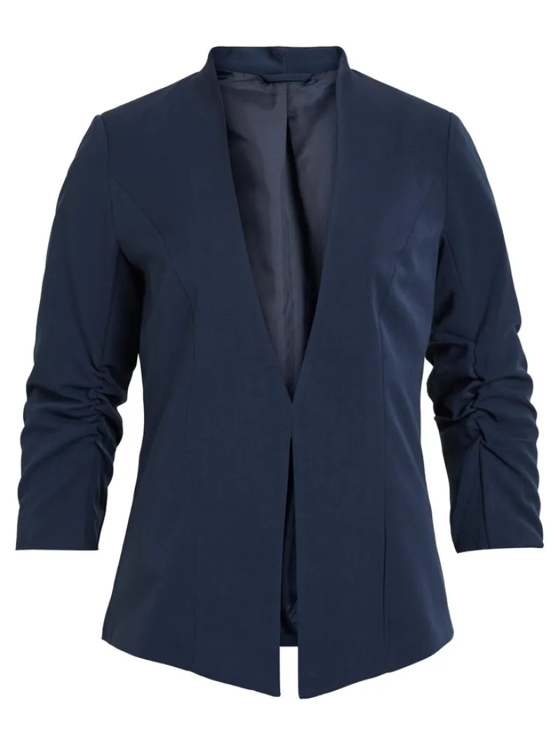 Vila Jacken*VIHER NEW 3/4 BLAZER -NOOS Navy Blazer