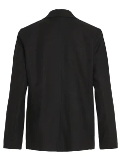 Vila Jacken*VIJOLANDA L/S LINEN BLEND BLAZER - NOOS black beauty