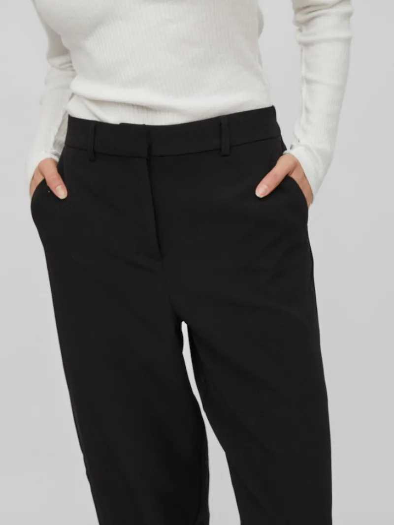 Vila Hosen*VIKAMMA HW PANT - NOOS Black