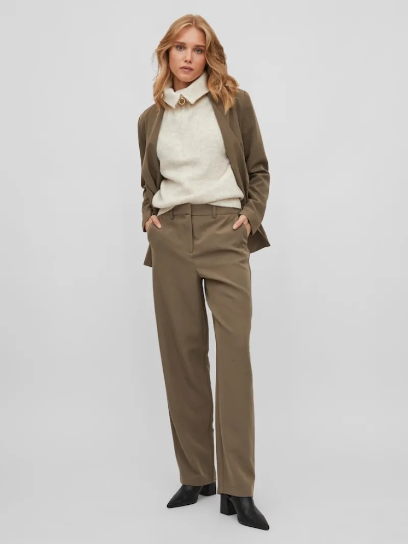 Vila Hosen*VIKAMMA HW PANT - NOOS Crocodile