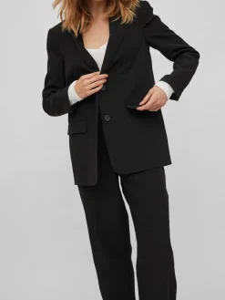 Vila Jacken*VIKAMMA LOOSE BLAZER - NOOS Black