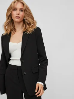 Vila Jacken*VIKAMMA LOOSE BLAZER - NOOS Black