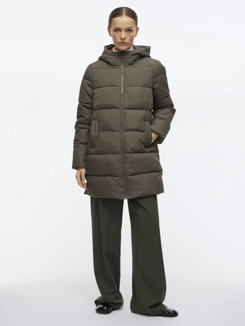 Vila Jacken*VIKARLA NEW LONG PUFFER JACKET Deep Depths