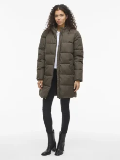 Vila Jacken*VIKARLA NEW LONG PUFFER JACKET Deep Depths