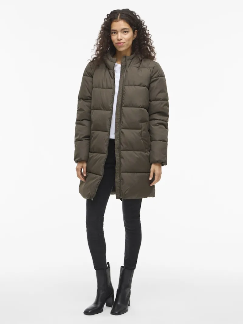 Vila Jacken*VIKARLA NEW LONG PUFFER JACKET Deep Depths